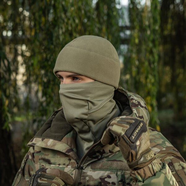 Тактична шапка Condor флісова Watch Cap WC Олива (cap-L-XL-olive)