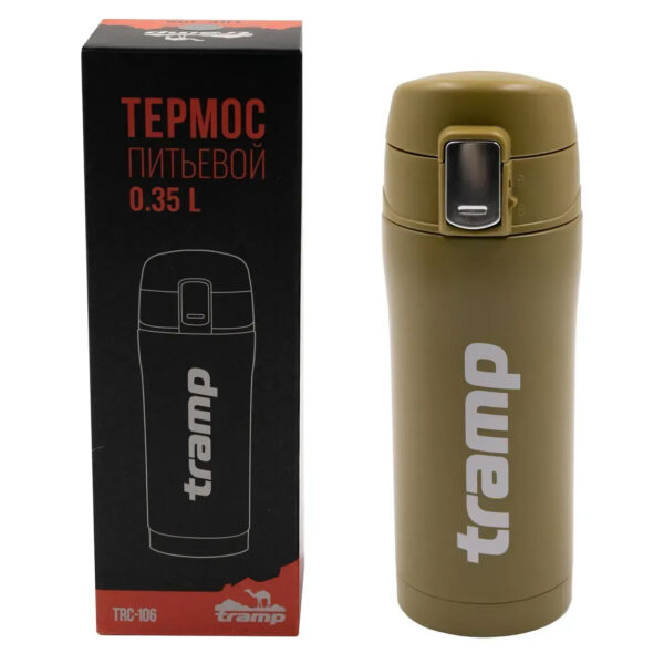Термос Tramp 0.35 л, Хакі - термочашка для напоїв (UTRC-106-khaki)
