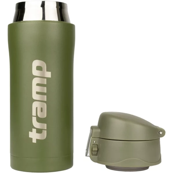 Термос Tramp 0.35 л, Оливковий - термочашка для напоїв (UTRC-106-mat-olive)