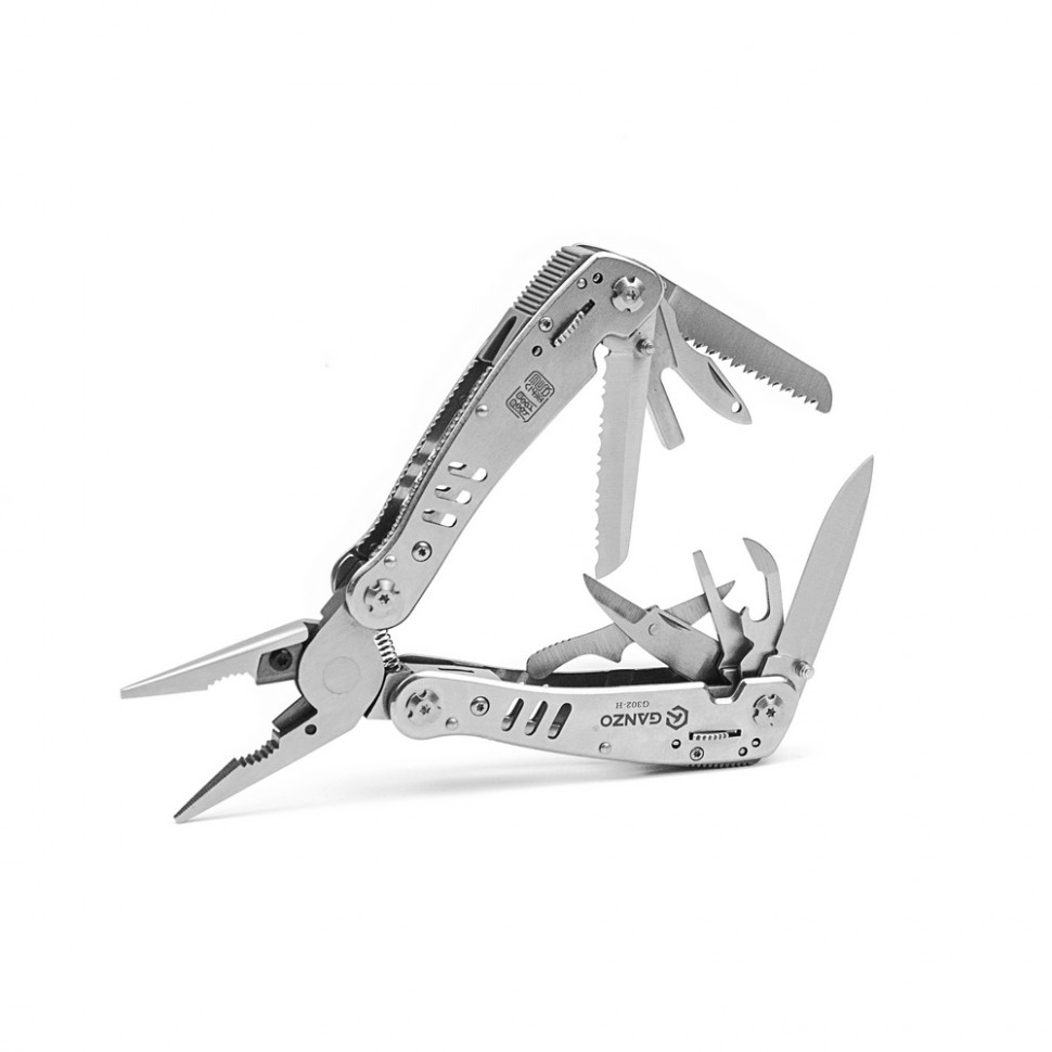 Мультитул Ganzo G302-Н, 26 функцій, нейлоновий чохол