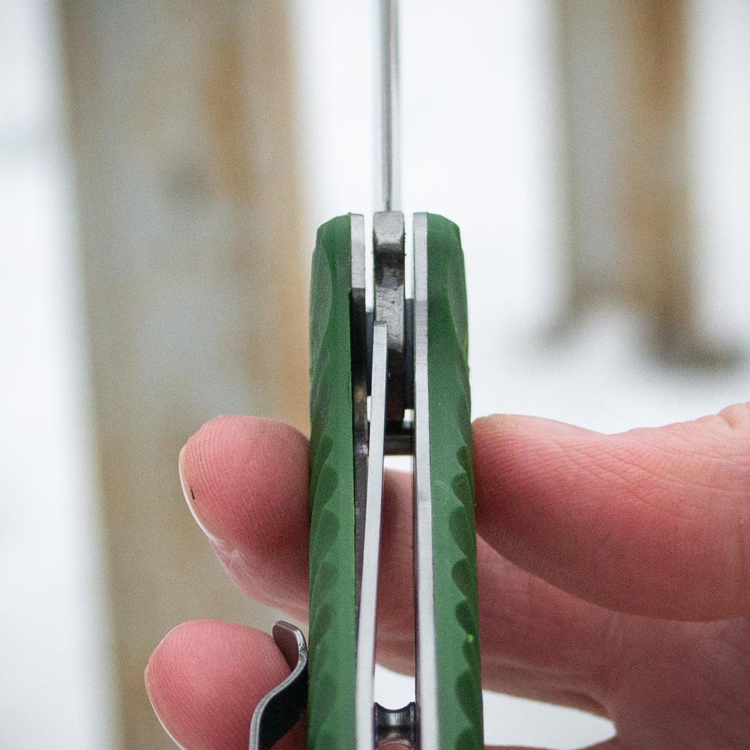 Ніж складаний Ganzo G6252-GR, сталь 440C, рукоять зелена