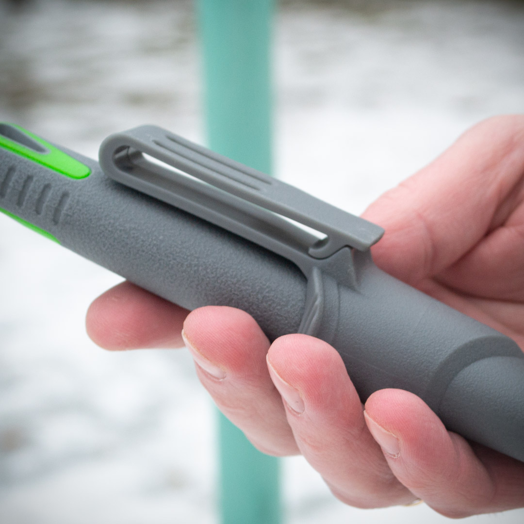 Ніж туристичний Ganzo G807-GY, сталь 8Cr14, з ножнами, сірий колір