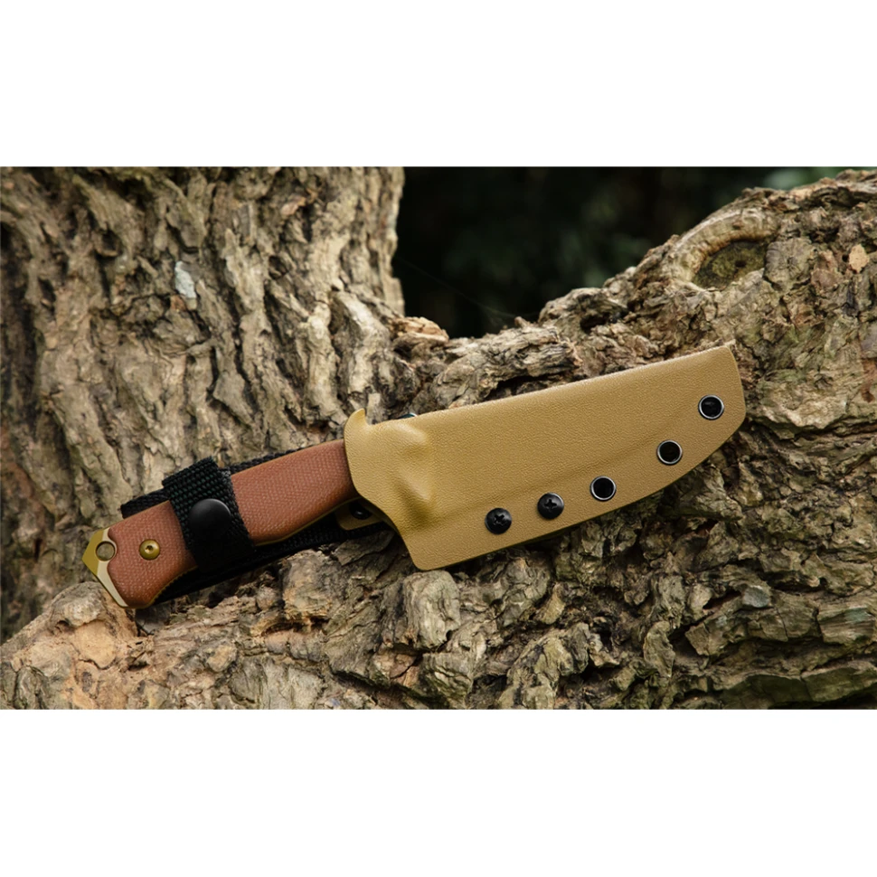 Ніж фіксований Ruike Straight, сталь D2, рукоять мікарта (F186-MN)