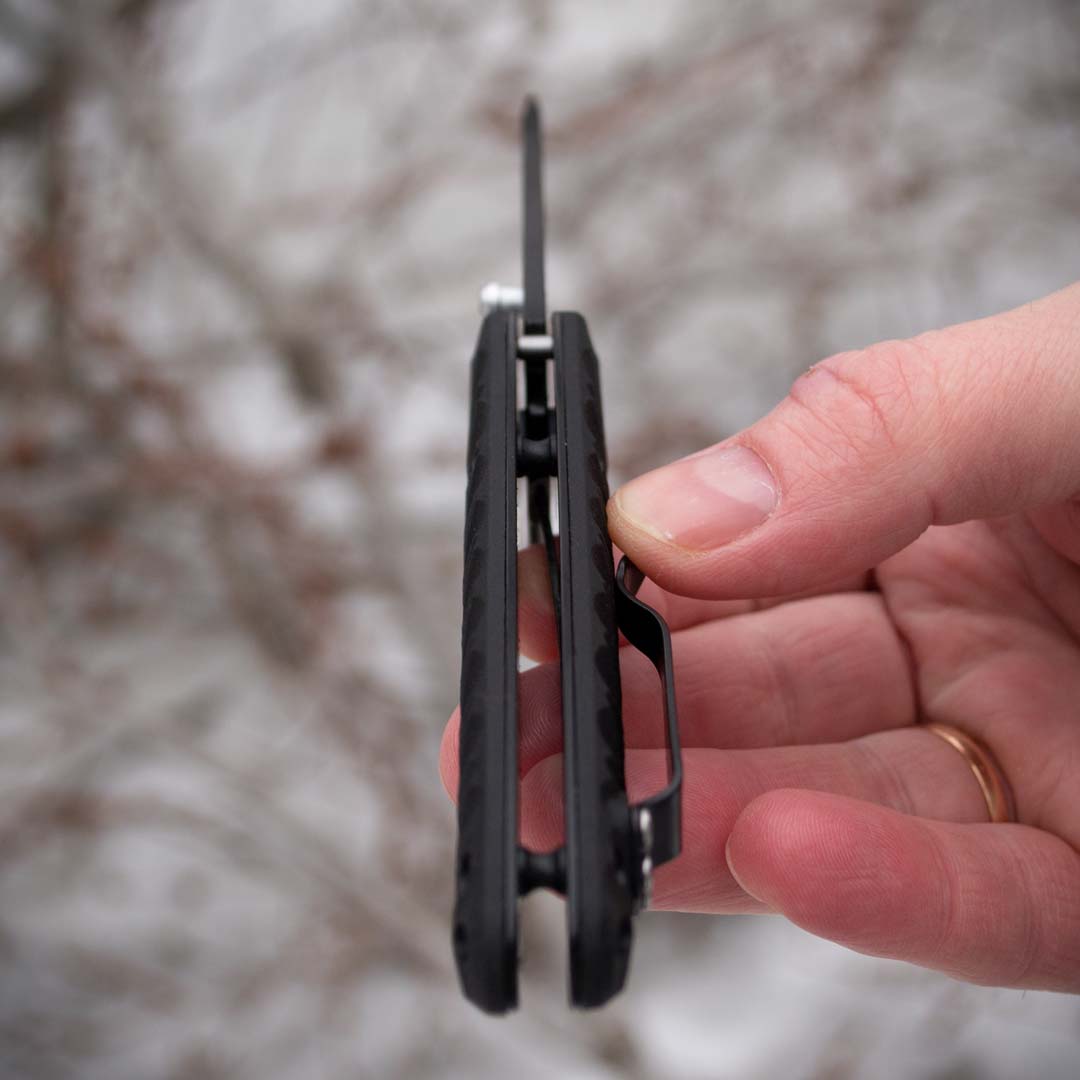 Ніж складаний Ganzo G620b-1, сталь 440C, рукоять пластик чорна