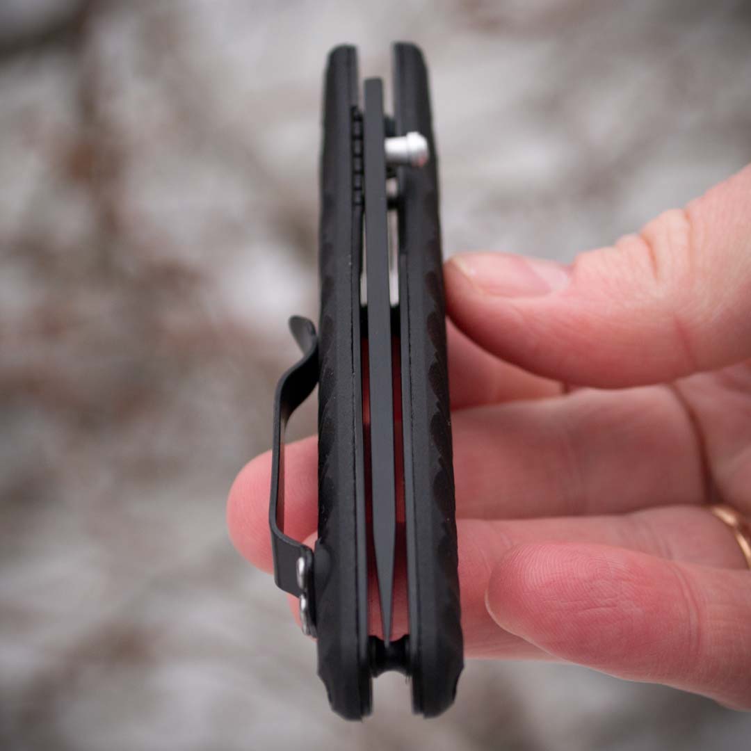 Ніж складаний Ganzo G620b-1, сталь 440C, рукоять пластик чорна