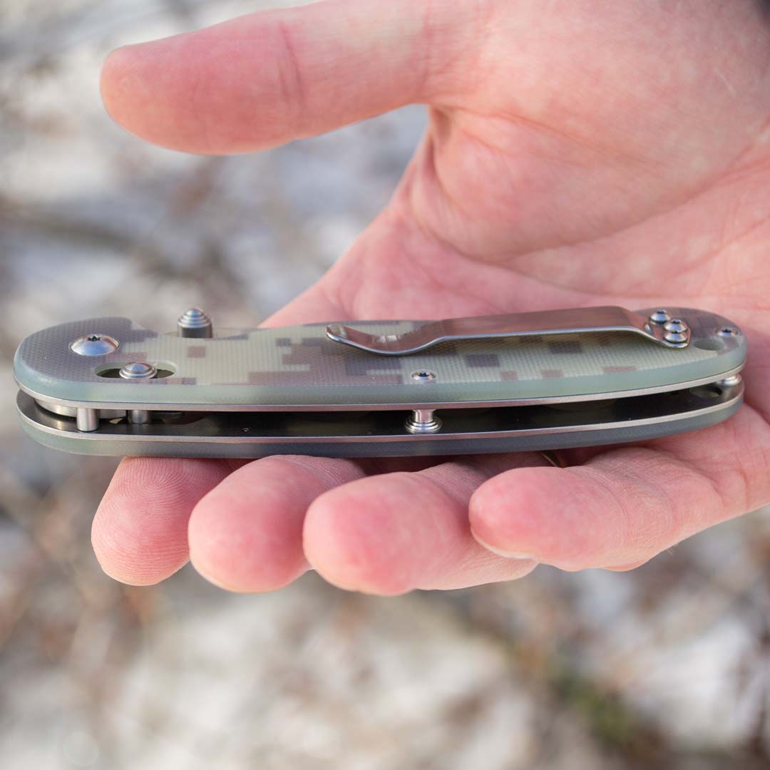 Ніж складаний Ganzo G727M-CA, сталь 440C, рукоять G10 камуфляж