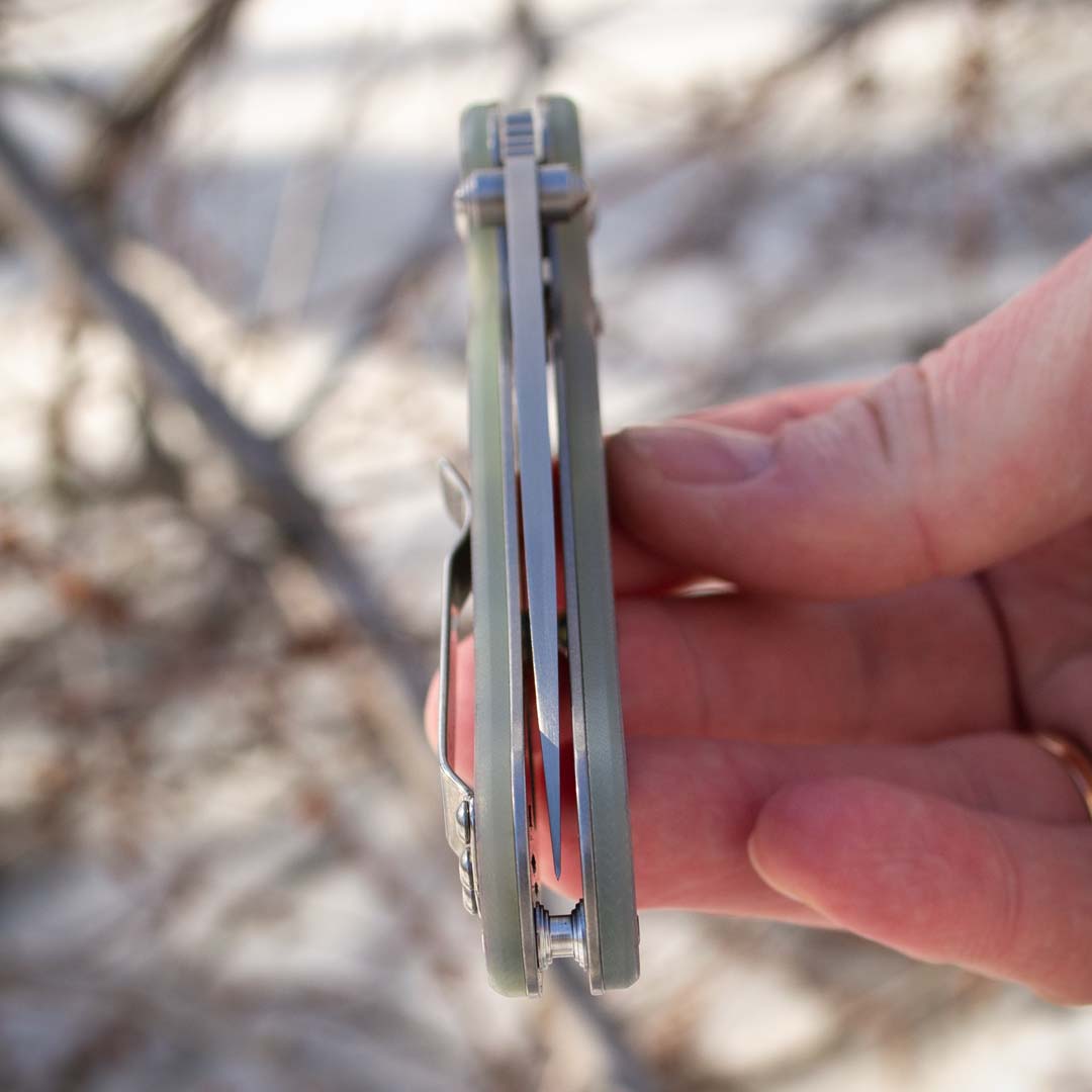 Ніж складаний Ganzo G727M-CA, сталь 440C, рукоять G10 камуфляж