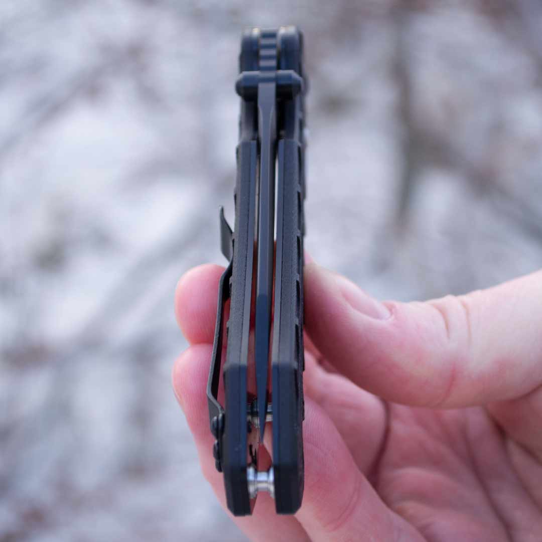 Ніж складаний Ganzo G7453P-BK, сталь 440C, рукоять чорна G10