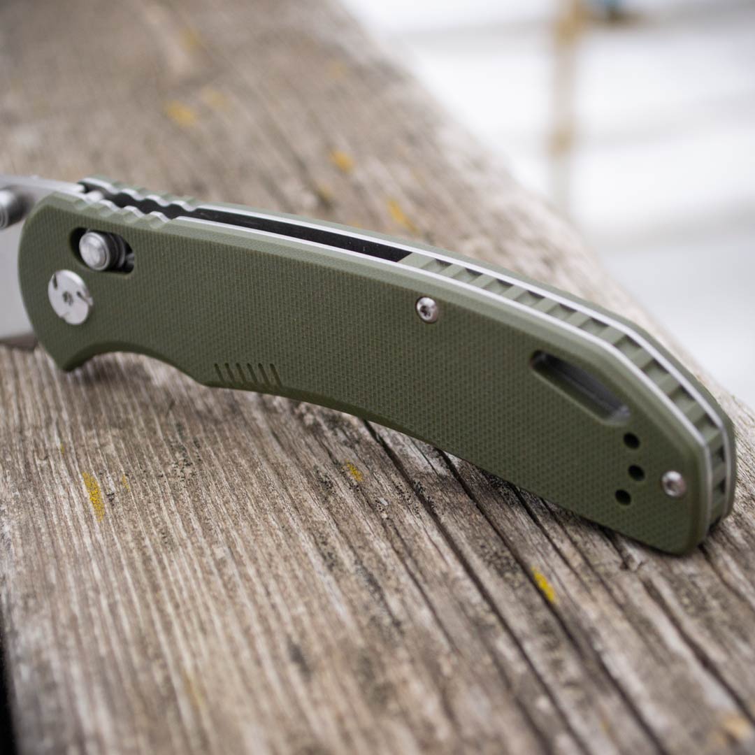 Ніж складаний Ganzo G7531-GR, сталь 440С, рукоять G10 зелена