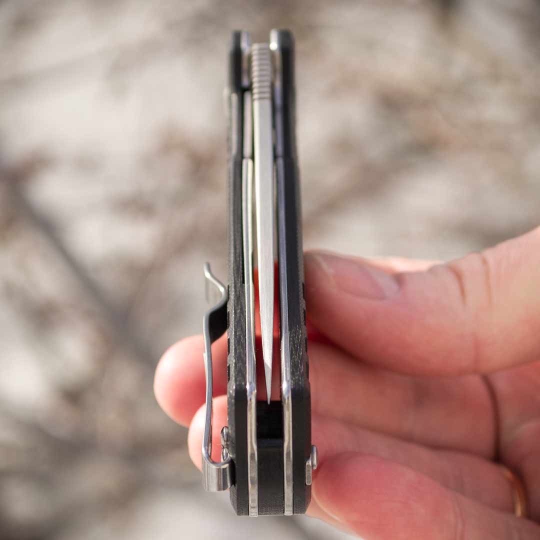 Ніж складаний Ganzo G769-BK, сталь D2, рукоять чорна G10