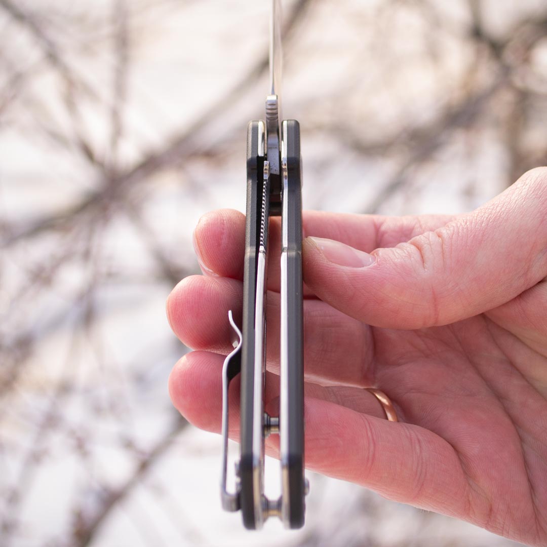 Ніж складаний Ganzo G770-BK, сталь D2, рукоять G10 чорна