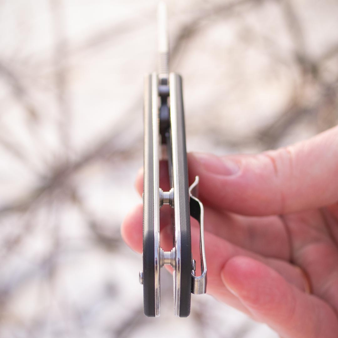 Ніж складаний Ganzo G770-BK, сталь D2, рукоять G10 чорна