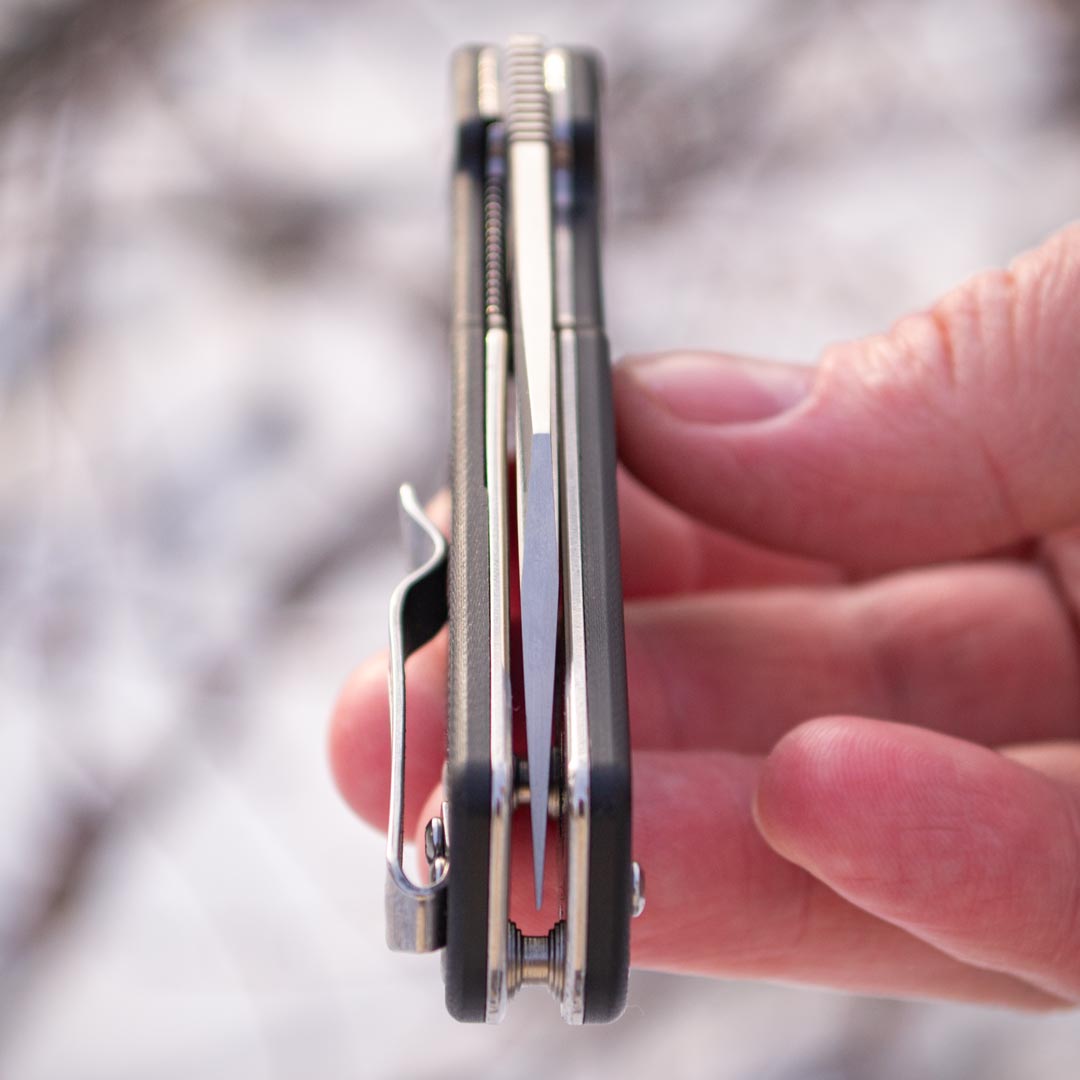 Ніж складаний Ganzo G770-BK, сталь D2, рукоять G10 чорна