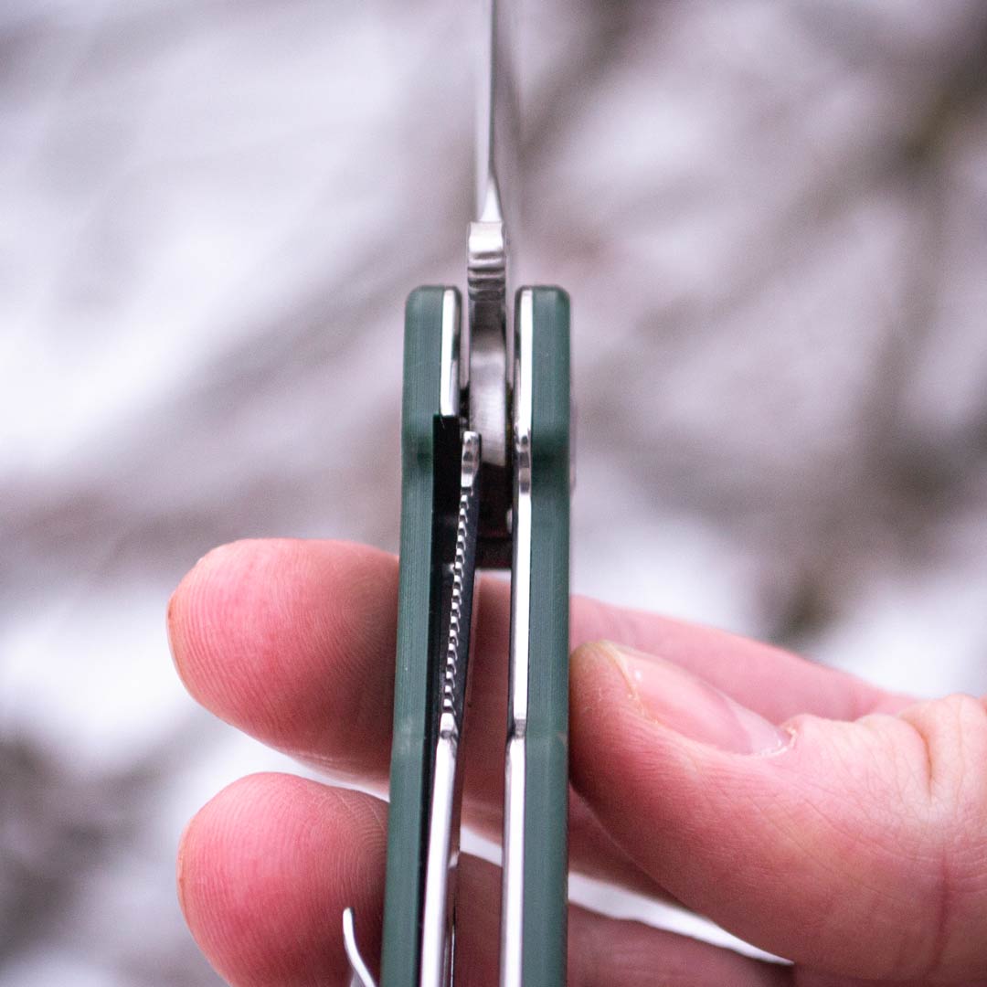 Ніж складаний Ganzo G770-GR, сталь D2, рукоять G10 зелена