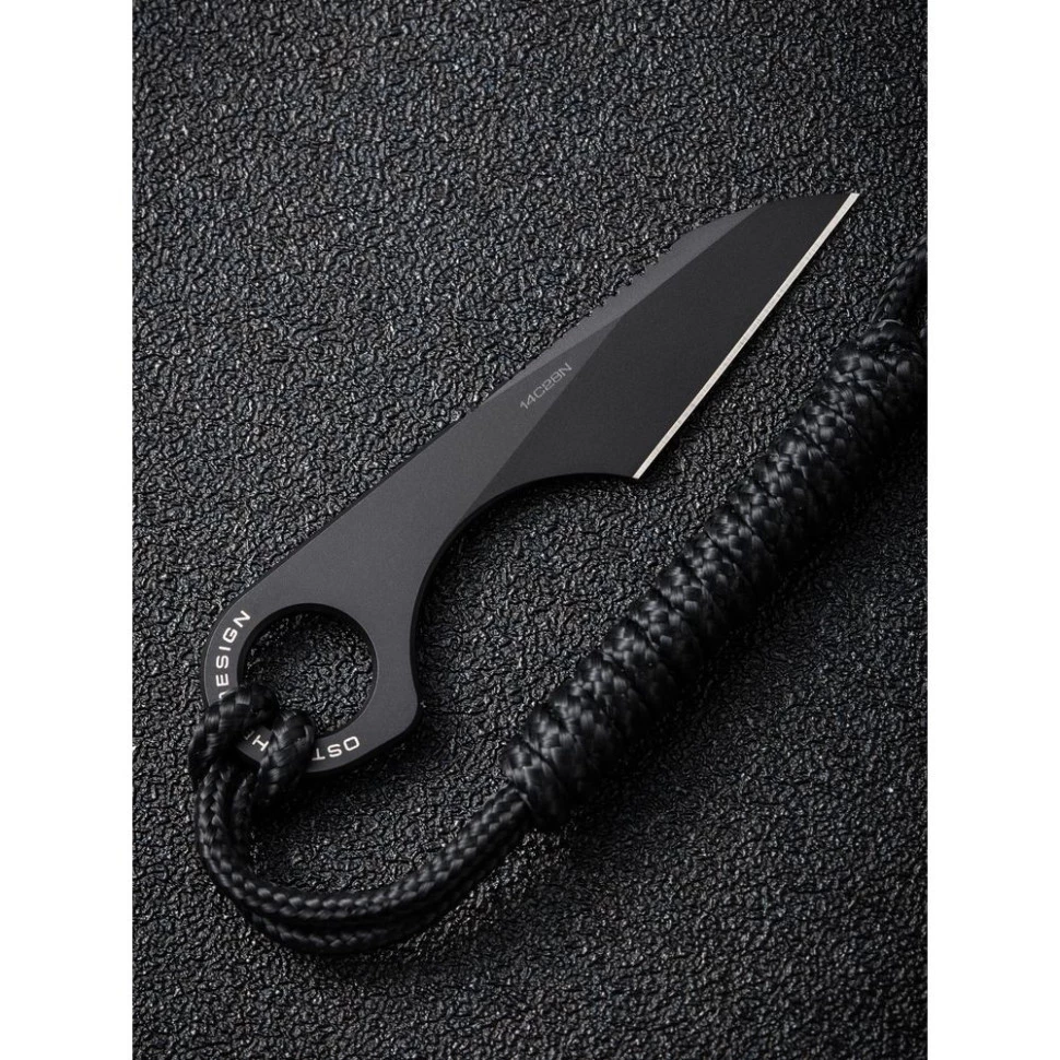 Ніж тактичний Civivi Gramis (2.6 см), сталь 14C28N, чорний (C23004-1)