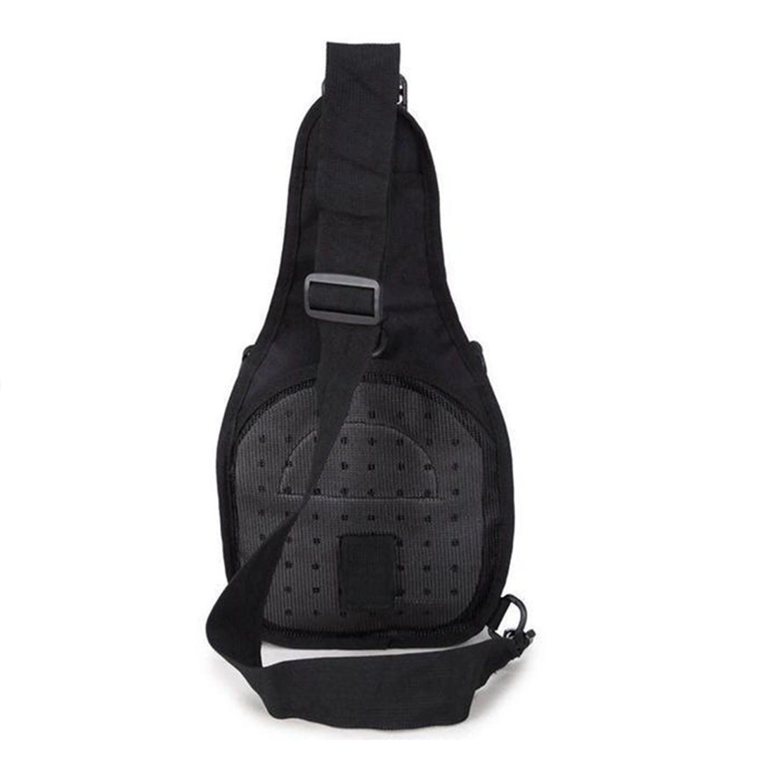 Рюкзак однолямковий Tactical 5 літрів Black із системою M.O.L.L.E (095-black)