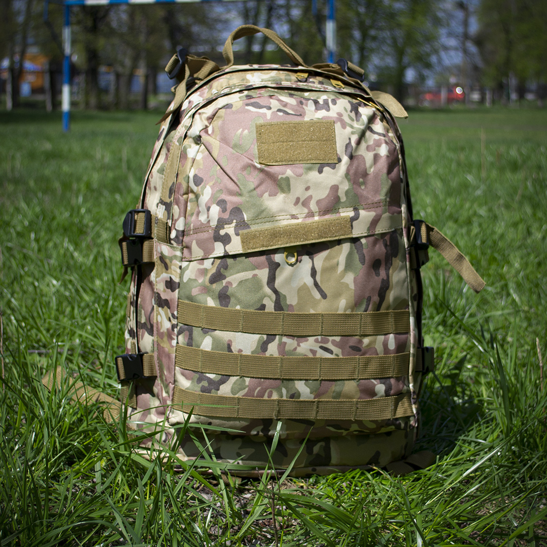 Тактичний рюкзак Tactical Raid 40 літрів Multicam із системою MOLLE (ta40-mult)