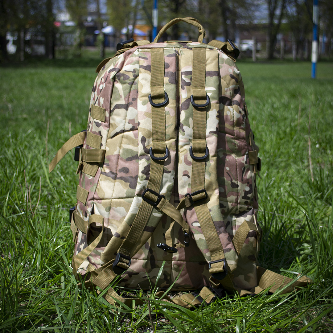 Тактичний рюкзак Tactical Raid 40 літрів Multicam із системою MOLLE (ta40-mult)