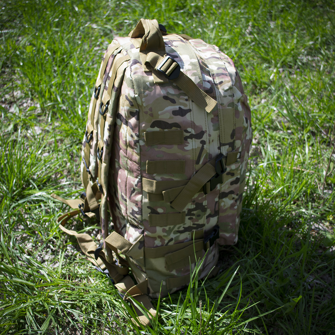 Тактичний рюкзак Tactical Raid 40 літрів Multicam із системою MOLLE (ta40-mult)