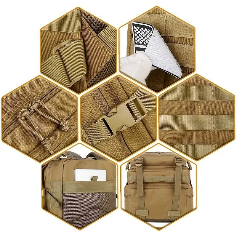 Тактичний рюкзак Tactical 40 л Multicam із системою MOLLE