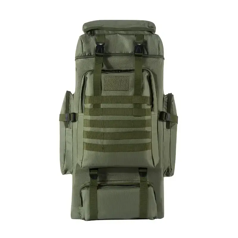 Туристичний рюкзак Tactical 70 літрів Oliva з системою MOLLE (ta70E-olive)
